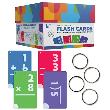 Carson Dellosa All Facts Math Flash Cards 734107